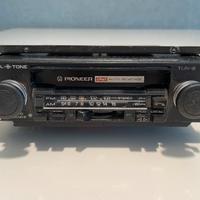 Pioneer autoradio stereo 7 autoreverse anni 70/80
