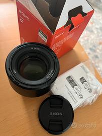 Sony FE 85 mm F1.8  NUOVO
