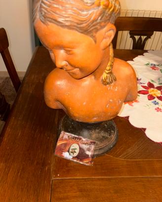 busto marioni in terracotta