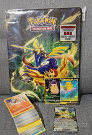 100 Carte Pokemon + Album