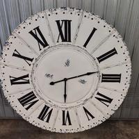 Orologio murale grande metallo & trasporto 