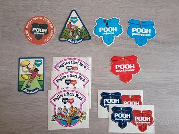 Set Stickers Pooh jeans Vintage