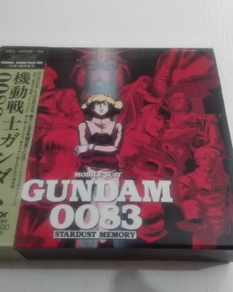 Gundam 0083 anime manga CD Vintage collezione