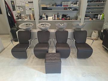 Arredo completo per negozio parrucchiere