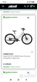 Bici elettrica E-bike nuova