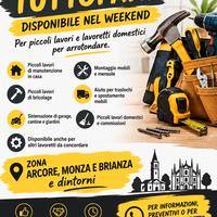 RAGAZZO TUTTOFARE – DISPONIBILE NEL WEEKEND 🛠️