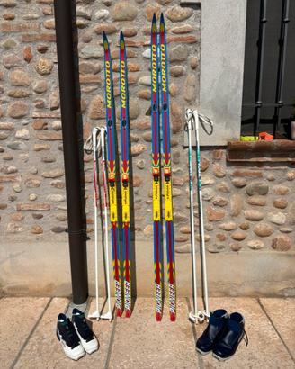 Sci di fondo uomo e donna completi