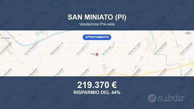 Immobile in asta di 266 m² a San Miniato