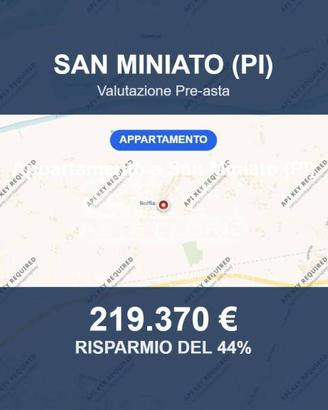 Immobile in asta di 266 m² a San Miniato