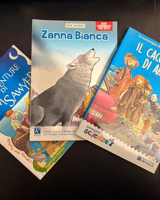 Set 3 libri d’avventura