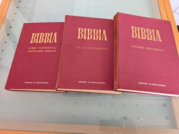 Bibbia anni 60 edizione Confalonieri 