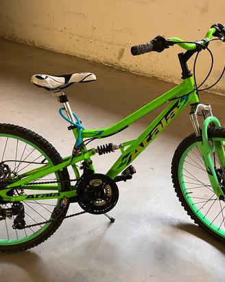 MTB bambino 24” bi ammortizzata