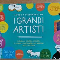 Gioco in scatola “I grandi artisti”