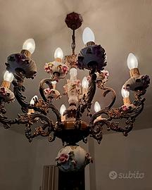 lampadario vintage