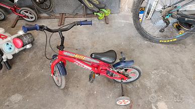 bicicletta bambino di saetta mc queen