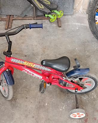 bicicletta bambino di saetta mc queen