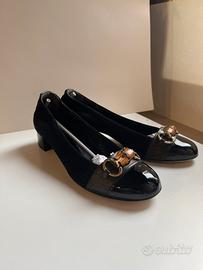 Scarpe Gucci bamboo nere