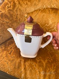 Caffettiera/teiera vintage caffé Borghi-ceramic CL