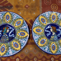 Piatti Faenza vintage coppia