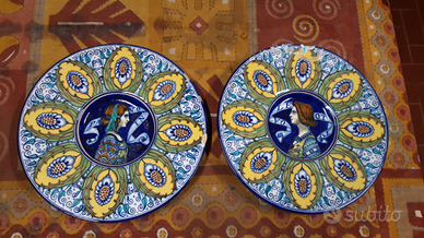 Piatti Faenza vintage coppia