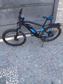 bici elettrica dechatlon rockrider 500 nuova L
