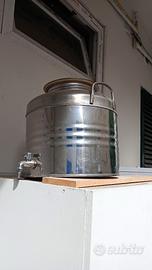 Serbatoio Acciaio OLIO/VINO 30 LT