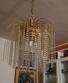 lampadario anni '80 