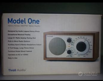 Radio TIVOLI Model One - cherry/silver