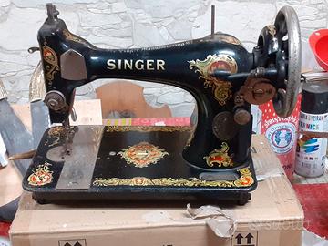 singer macchina da cucire vintage 1913