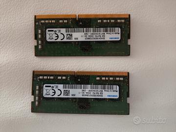  Banco Ram DDR4 3200 mhz Samsung 16 gb.