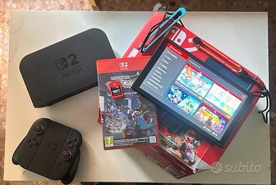 Nintendo switch  2 Mario World + pokemon ZA