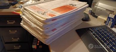 FOGLI CARTA A4 PIGNA QUADRETTI 5MM CON FORI ANELLI