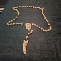 rosario da parete in pietra metà '800