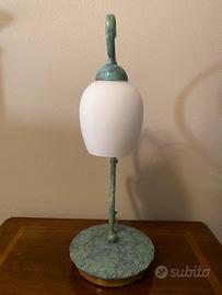Coppia lampade in ferro battuto - stile classico