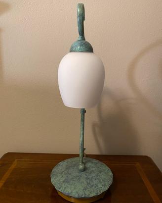 Coppia lampade in ferro battuto - stile classico