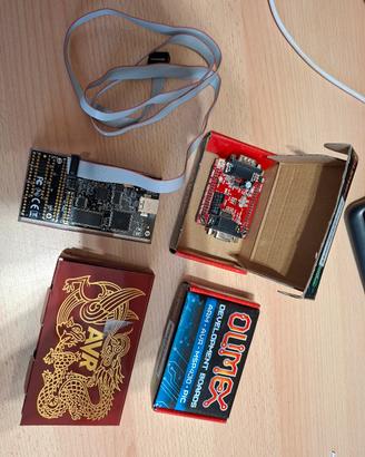 2x programmatori AVR DRAGON + 2x AVR CAN