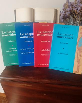 - Le catene muscolari - L.Busquet -  4 volumi 