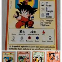 CARTE DA GIOCO DRAGON BALL 