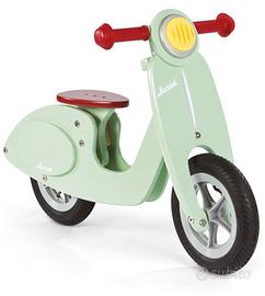 Janod- Bici Senza Pedali in Legno Scooter
