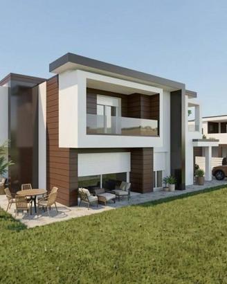 Villa di 216 m² con 5 locali e box auto doppio a F