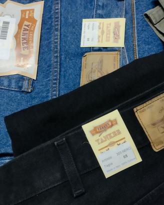 Box jeans e pantaloni deadstock taglie forti