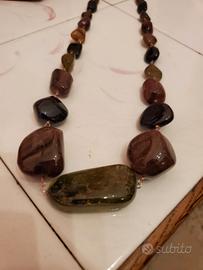 Collana di tormaline 60 cm