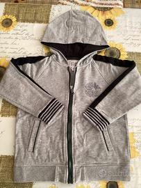 Felpa bambino Armani 5 anni grigia