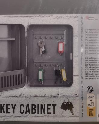 Armadietto portachiavi in metallo