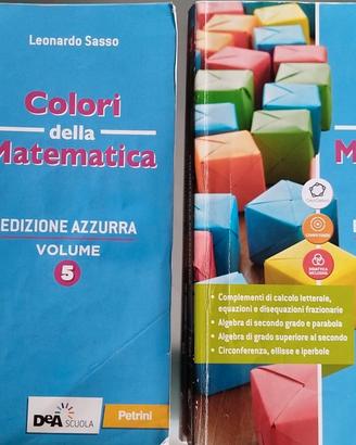 Colori della Matematica ed. azzurra volumi 3 e 5