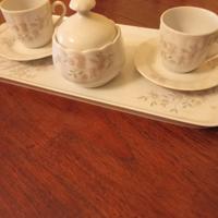 Servizio da due con vassoio