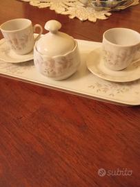 Servizio da due con vassoio