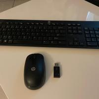 Tastiera e Mouse Wireless HP