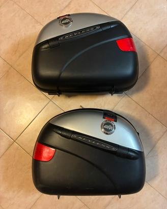 Coppie Valige Laterali GIVI E41 Monokey Keyless