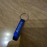 Portachiavi apribottiglie blu